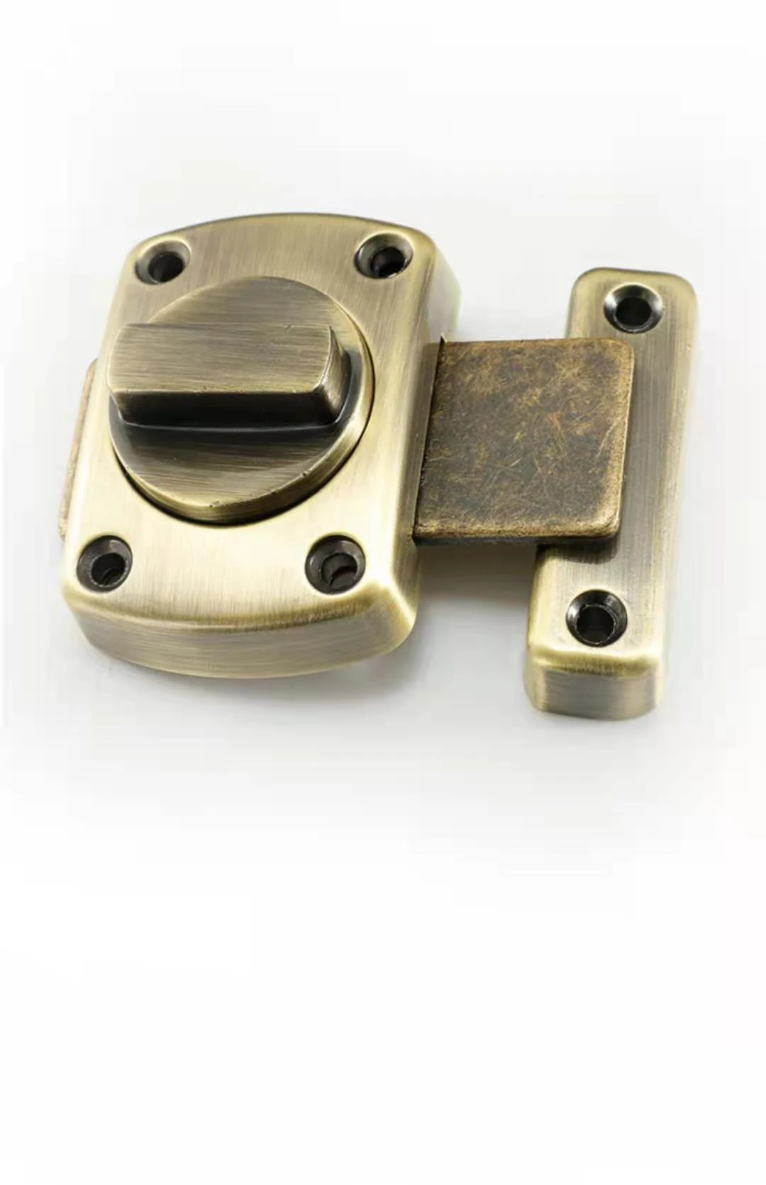 

Zinc alloy small bolt door buckle door bolt door latch door lock buckle new thick anti-theft buckle surface-mounted wooden door