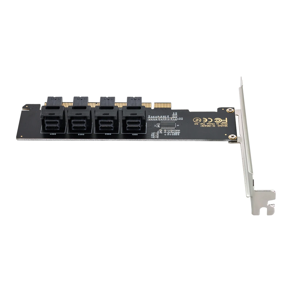

ZIHAN PCI-E 16X to Four U.2 U2 SFF-8639 NVME SSD адаптер Raid0 для материнской платы SSD