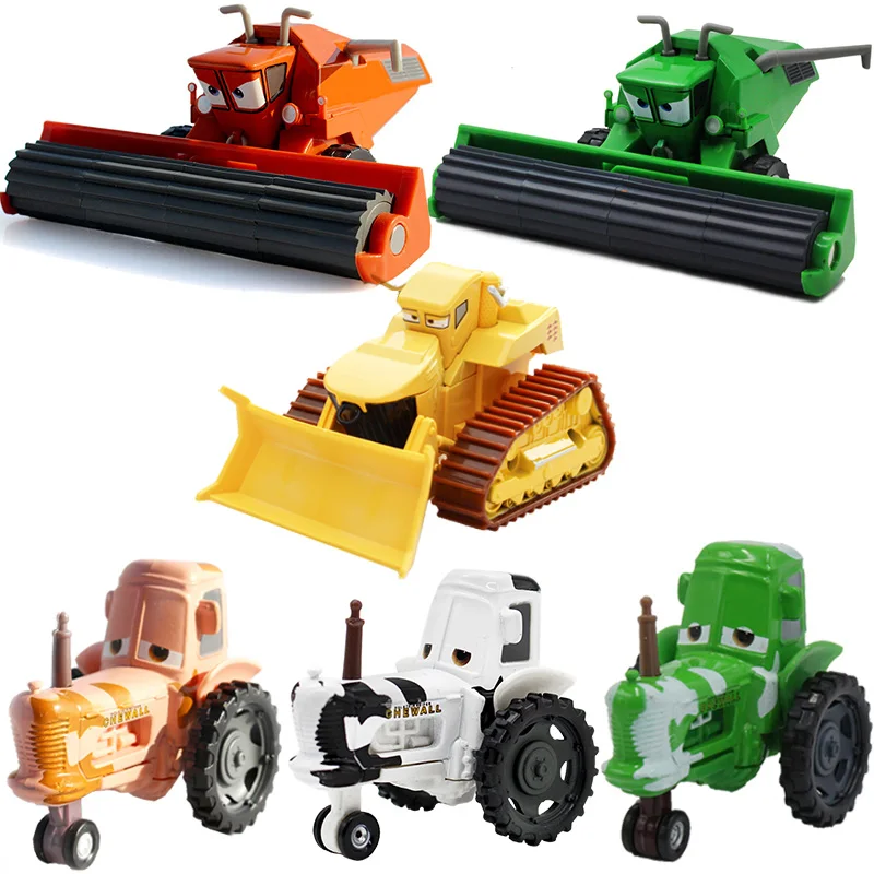 

Disney Pixar Cars 2 3 Frank And Tractor Diecast Metal Alloy Car Model New Year Gift Toy for Kid Boy