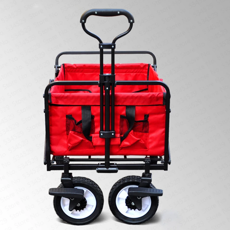 Складной утилита Wagon пляжные корзина для покупок 600D ткань Оксфорд Портативная