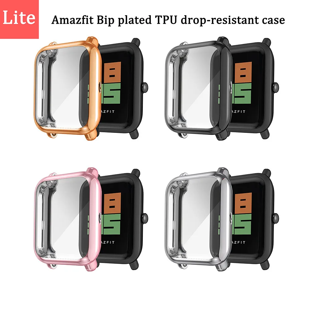Чехол для часов Huami Midong Youth Edition Lite защитный чехол Amazfit Bip покрытие ТПУ ударопрочный