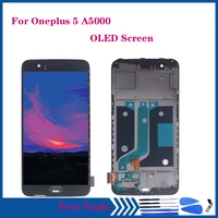 for oneplus 5 a5000 oled lcd display touch screen digitizer assembly for oneplus five amoled lcd repair parts