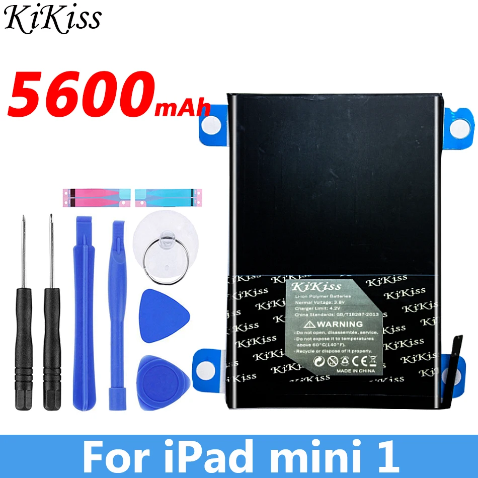 Сменная батарея KIKISS A1445 для ipad mini 1 iPad mini1 запасная часть встроенная 5600 мАч A1432 A1454