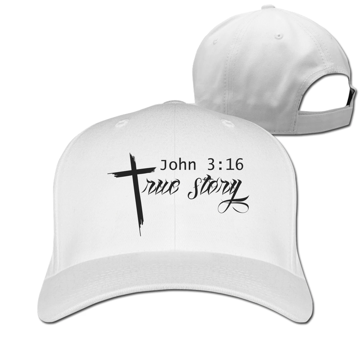 

John True Story Christian T men womens Fashionable breathable Sun Caps