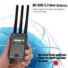 1-8000 МГц детектор антенны Анти-шпион RF CDMA детектор сигнала для телефона GPS-трекер беспроводная скрытая камера подслушивание G618