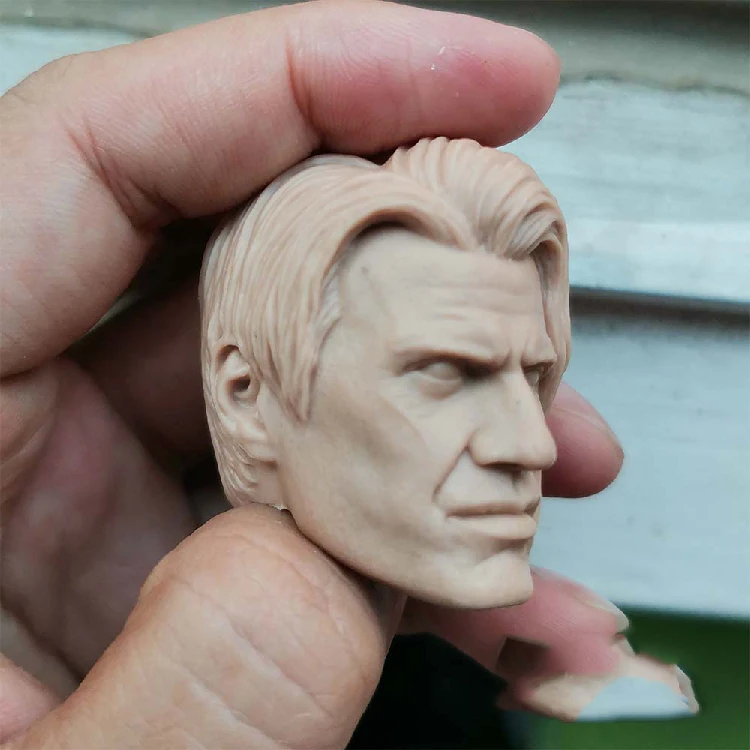 

1/6 Dolph Lundgren Unpainted Head Models for 12''Figures Bodies Toys Gifts