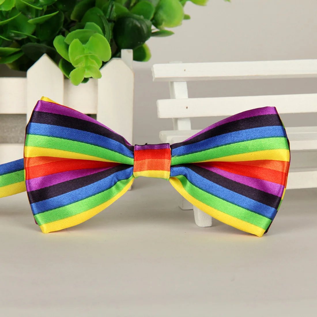 

Men's Adjustable Bowtie Formal Necktie Fashion Stripe Business wedding Bow tie Male Dress Shirt Bows Party Accessories Gift