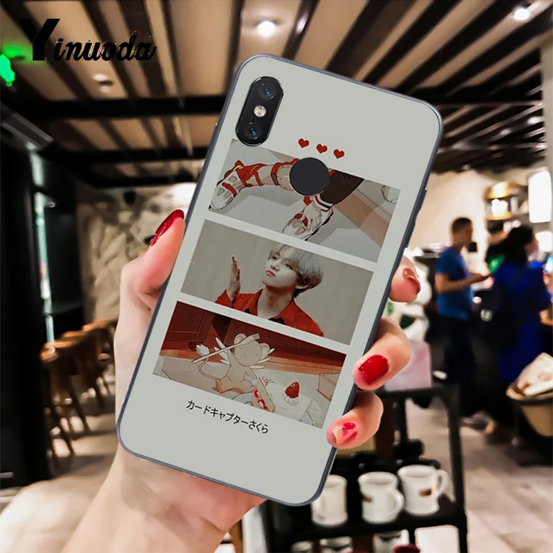 A9 Yinuoda KPOP Euphoria Jungkook Новинка чехол для телефона Fundas Крышка для Xiaomi mi 6 mi x2 mi x2S 5A 6A 7A Red mi 5 note5 Note7 8pro - Цвет: A9