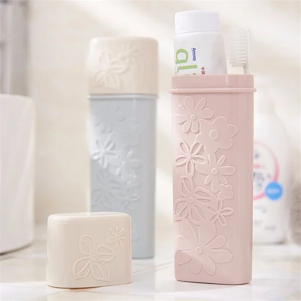 Hot Sale 1pc Portable Toothbrush Bottle Box Case Protect Cover Travel Toothpaste Holder | Дом и сад