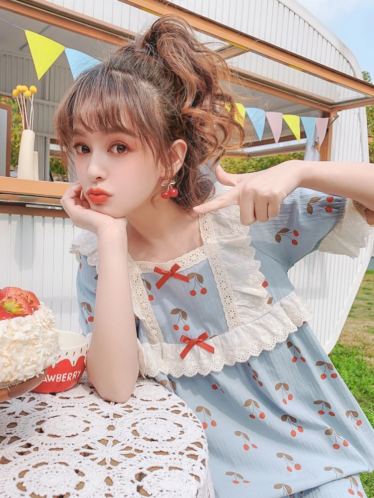 Пижамы женские летние пижамы женское нижнее белье ночное сексуальный комплект