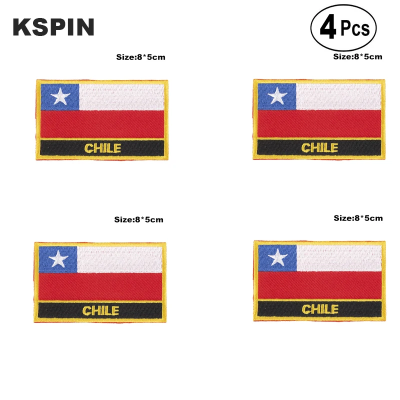 Того Shiled форма флаг нашивки с национальным флагом для одежды DIY украшения PT0051