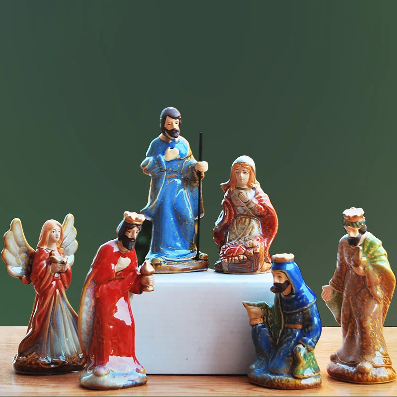 Новинка Модный комплект из 6 предметов набор Иисуса Христа преподавания подарки