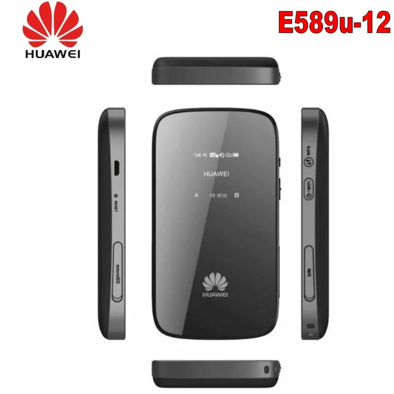 Разблокированный Huawei E589 E589u 12 LTE 4g wifi роутер Точка доступа lte mifi ключ FDD