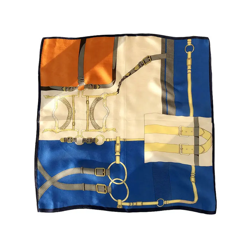 

100% натуральный шелк, квадратный шарф, Женская бандана 2021, головной платок, летний женский шарф, шарфы из чистого натурального шелка, шали, па...