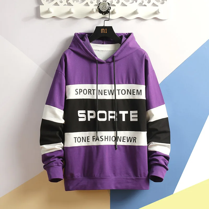 Мужской осенний комплект из 2 предметов: толстовка и штаны высококачественный