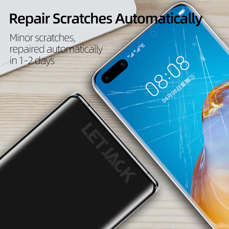 Full Curved Anti Spy Hydrogel Film for Huawei P50 P40 P30 Pro Privacy Screen Protector for Huawei Mate 20 30 40 50 Pro Nova 8 9