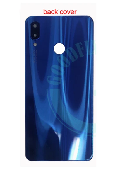 Протестированный OK 5,8" для huawei P20 lite ЖК-дисплей+ сенсорная панель дигитайзер в сборе с рамкой для huawei P20lite lcd - Цвет: blue back cover only