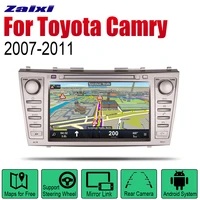 for toyota camry 2007 2008 2009 2010 2011 2din car accessories android multimedia dvd player gps navigation radio system stereo