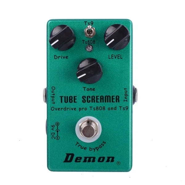 dämon handgemachte gitarre effekt pedal ts9 ts808 rohr screamer overdrive pro vintage elektrische gitarre true bypass free global shipping