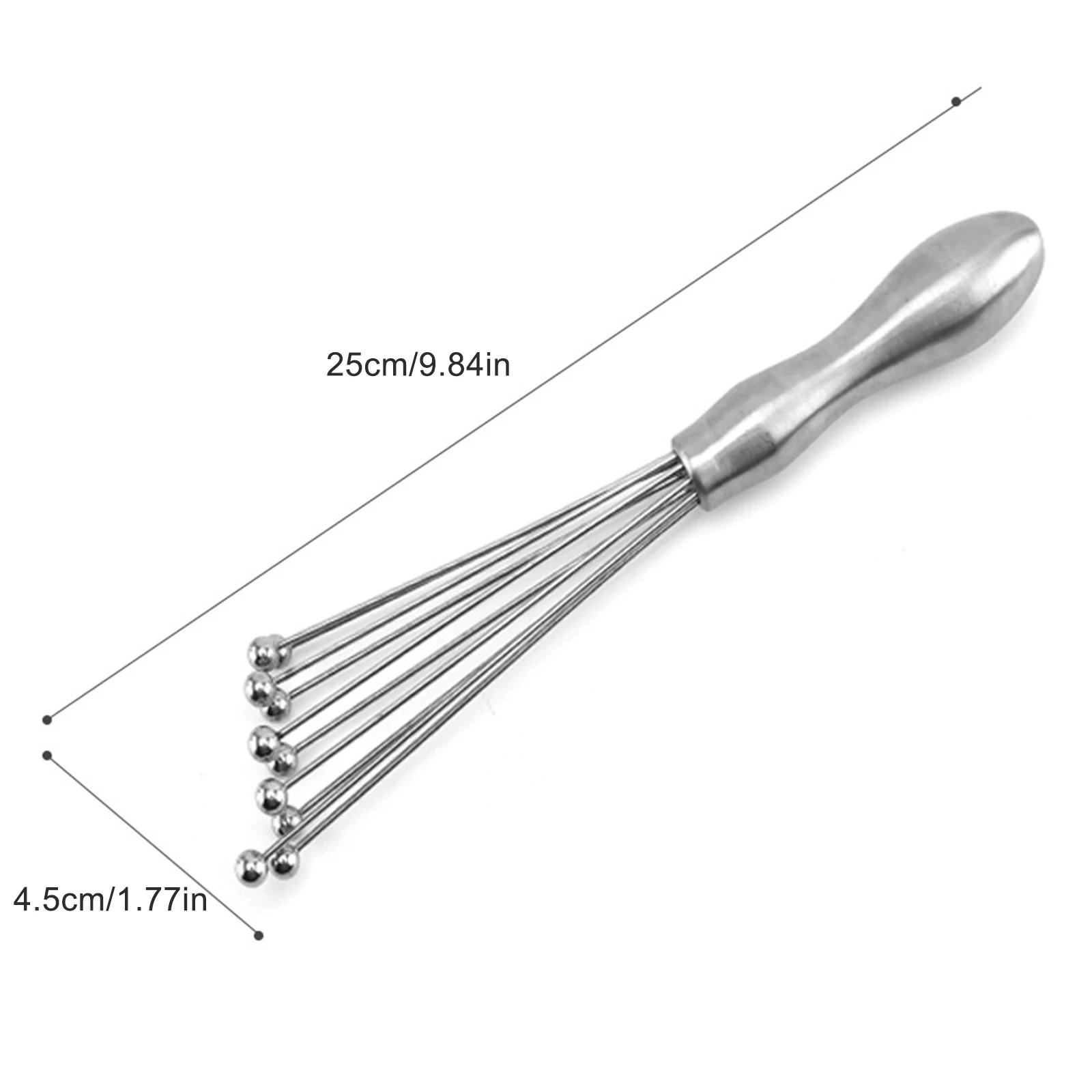 

Stainless Steel Egg Beater Butter Mixer Hand Whisk Mixer Egg Yolk White Separtor Kitchen Tools