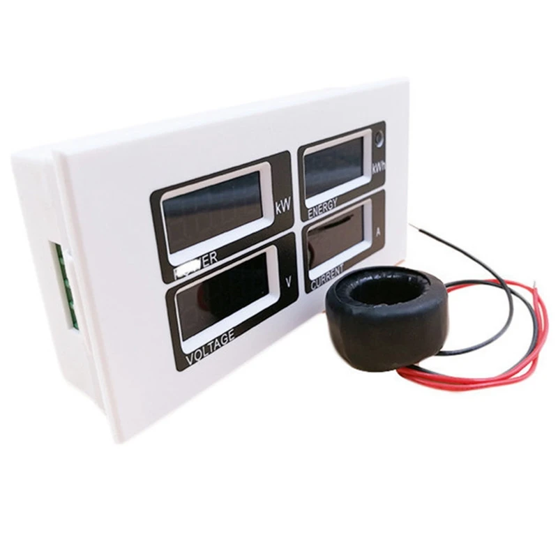 Однофазный Ac Led ватт счетчик энергии 220V100A Вольт Ампер кВтч монитор мощности Pzem-004