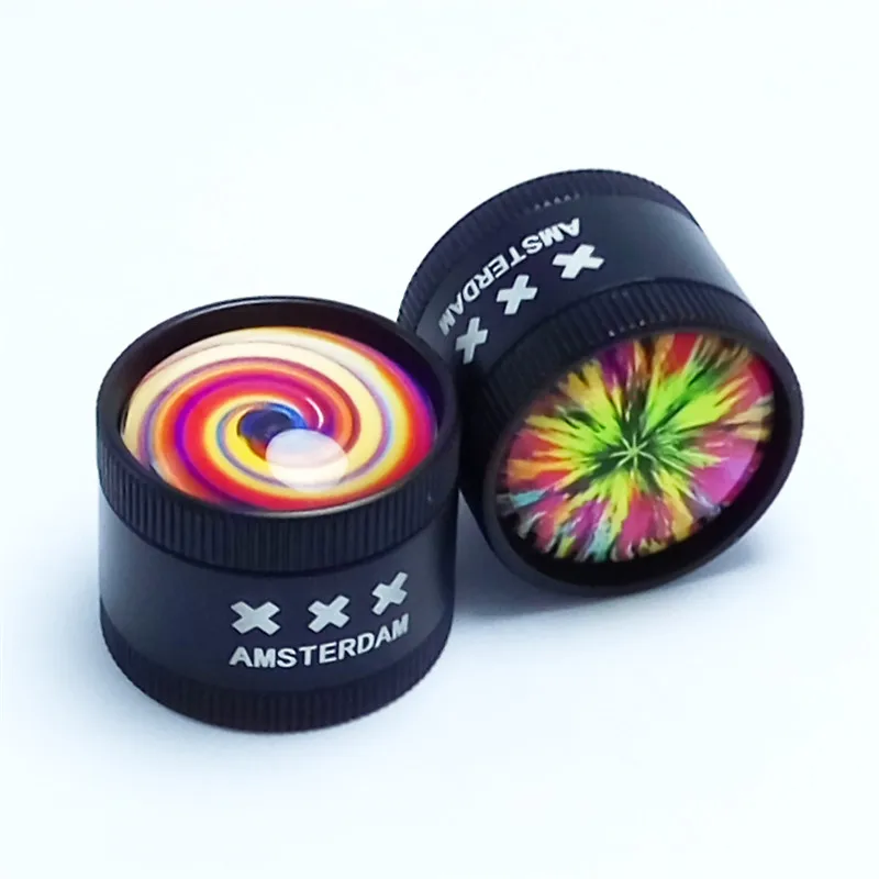 Миниатюрная мельница для трав 30 мм карманная случайная отправка|Трубки и