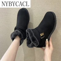 new old beijing cloth shoes womens plus size warm cotton boots middle aged elderly snow boots female mother shoes cotton shoes