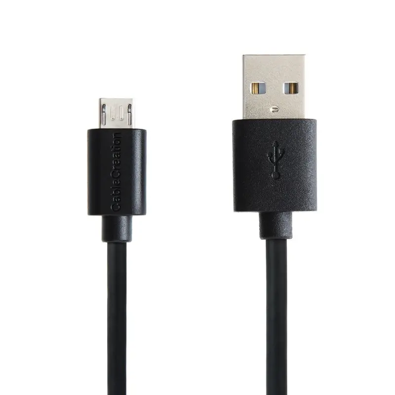 Micro USB кабель 6 футов 2 0 к высокоскоростной A папа B тройной экранированный 1 8