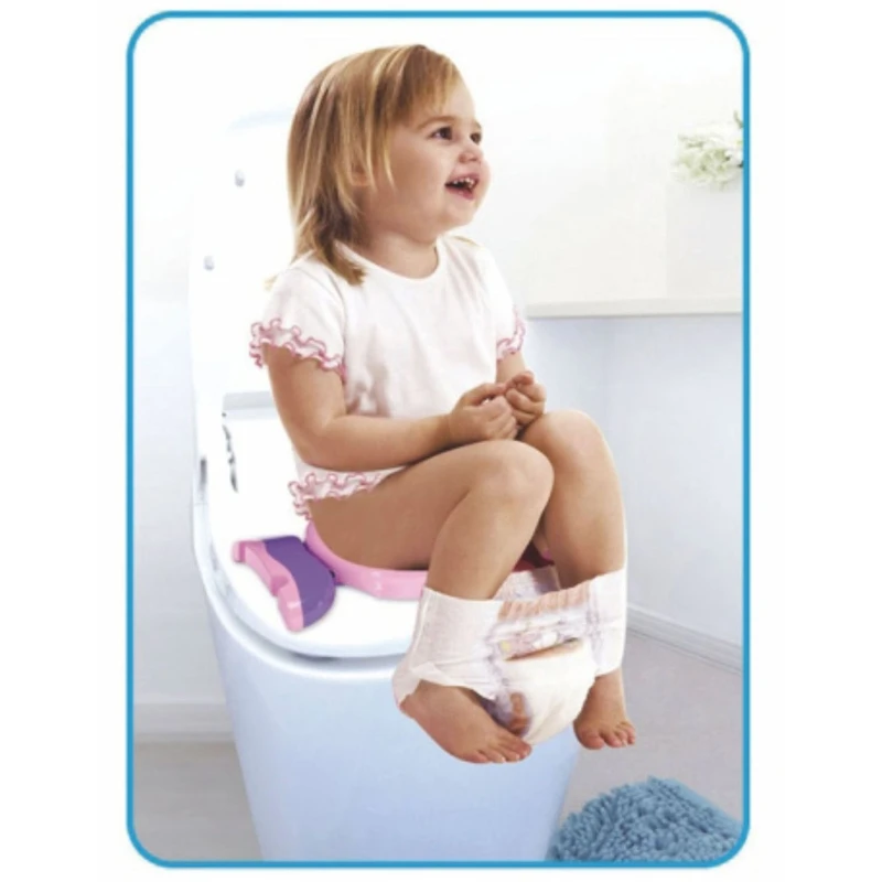

Foldable Travel Portable Kids Children Potty Training Baby Boys Girls Toddlers Plastic Safe Seat Toilet Chair