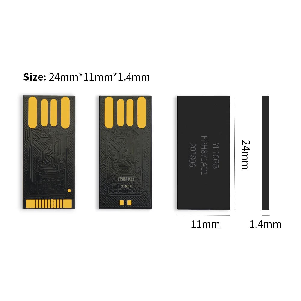 5PCS UDP chip flash 4GB 8GB 16GB 32GB 64GB 128GB USB2.0 short long board Udisk semi-finished pendrive Factory wholesale | Компьютеры и