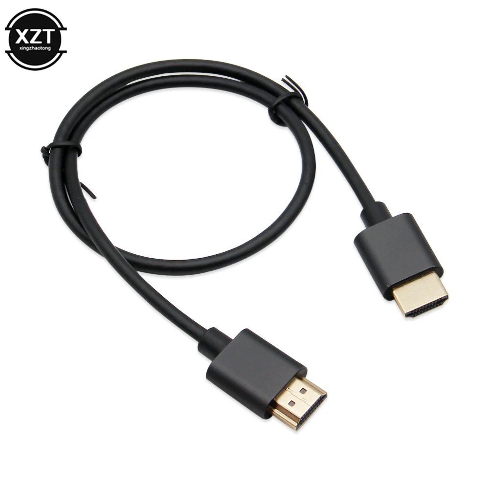 HDMI-совместимый кабель 4K тонкий к 2 0 кабелю для HDMI-совместимого разветвителя PS4/PS3