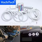 Для Alfa Romeo 159 2005 2006 2007 2008 2009 2010 2011 Многоцветный комплект светодиодов глаза ангела RGB Halo кольца дневной ходовой светильник DRL