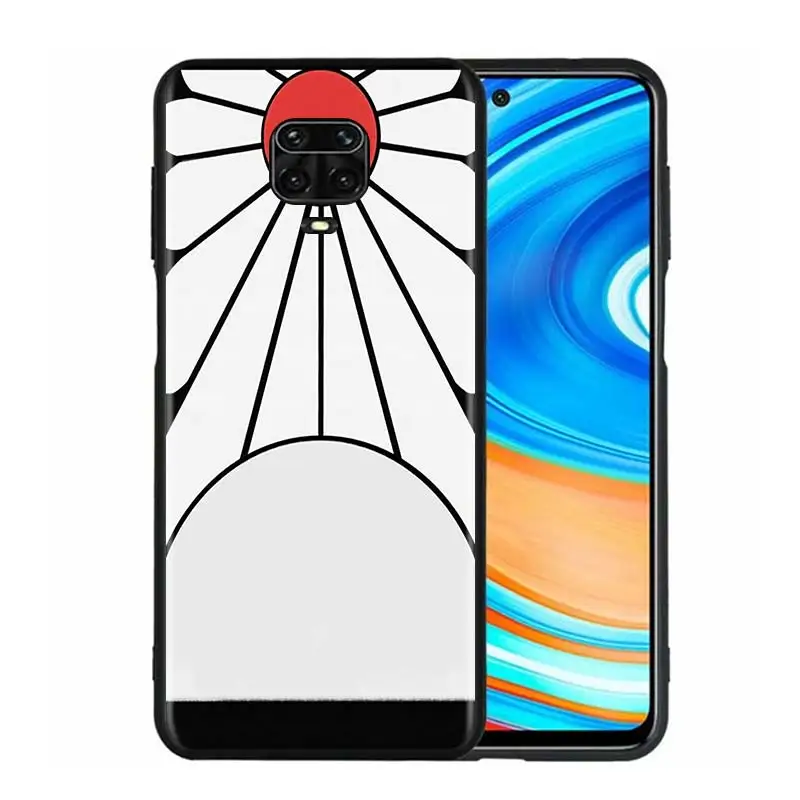 Demon Slayer Anime For Xiaomi Redmi Note 9 9S 9Pro Max 8T 8Pro 8 7 6 5 Pro 5A 4X 4 Silicone Black Phone Case