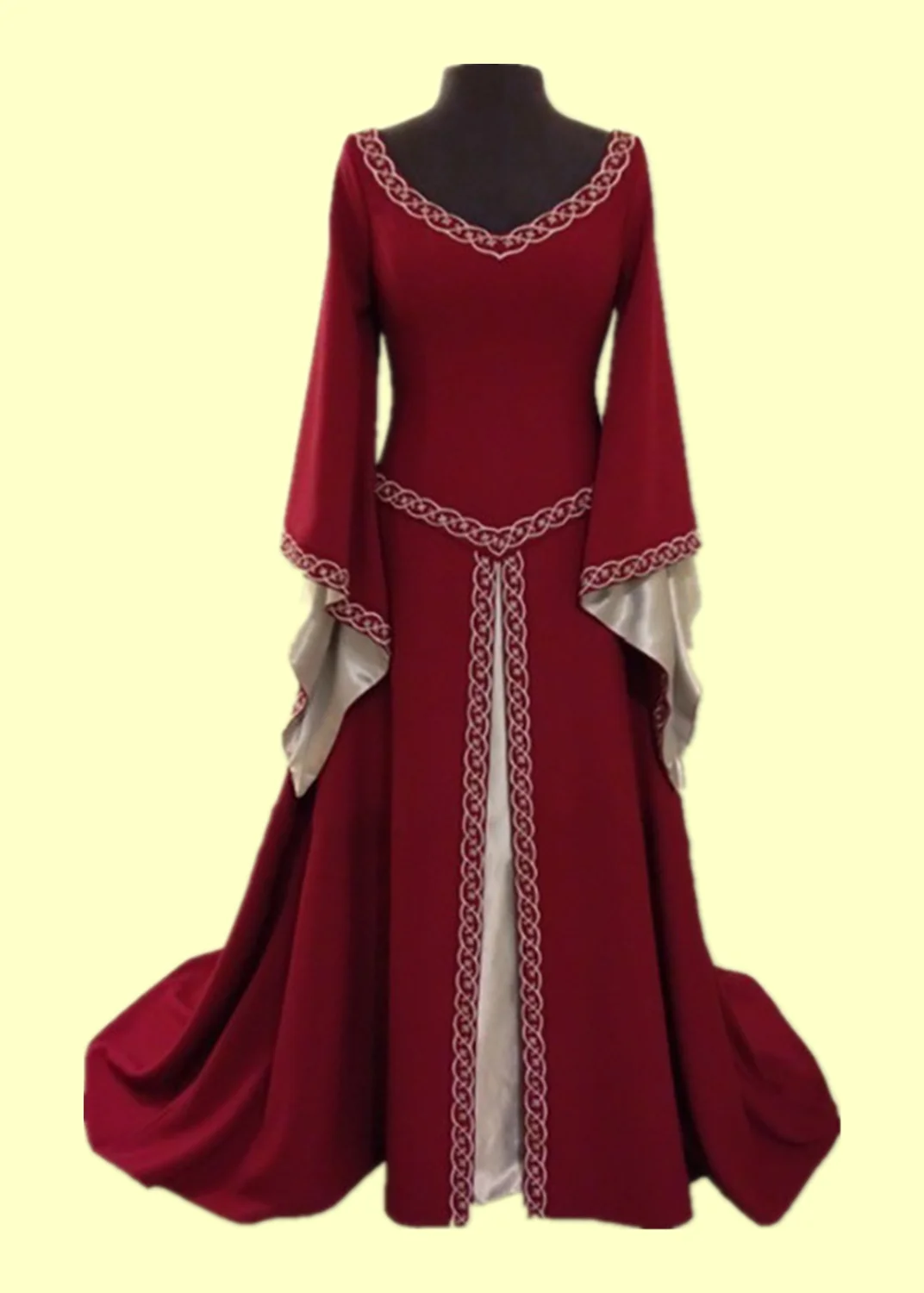 Женское рождественское платье с длинным рукавом 6 видов цветов женские костюмы 18