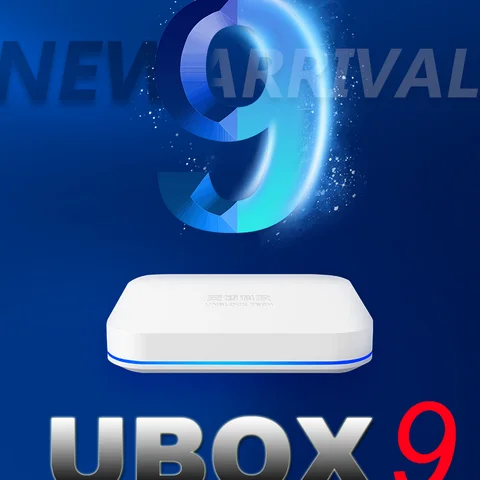 UBOX9 PRO unblock tech Asia лучшая ТВ-приставка android с голосовым ИИ двойным Wi-Fi 4 + 64 Гб Лидер продаж в Корее, Японии, Канаде, США, радужной ТВ-приставке