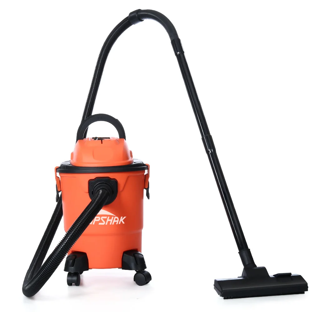 

Topshak TS-VC1 5 Gallon Wet Dry Vacuums 3-Functions Vacuum Carpet Vacuum Cleaner 16Kpa Dry/Wet/Blow Cleaner with Wheel