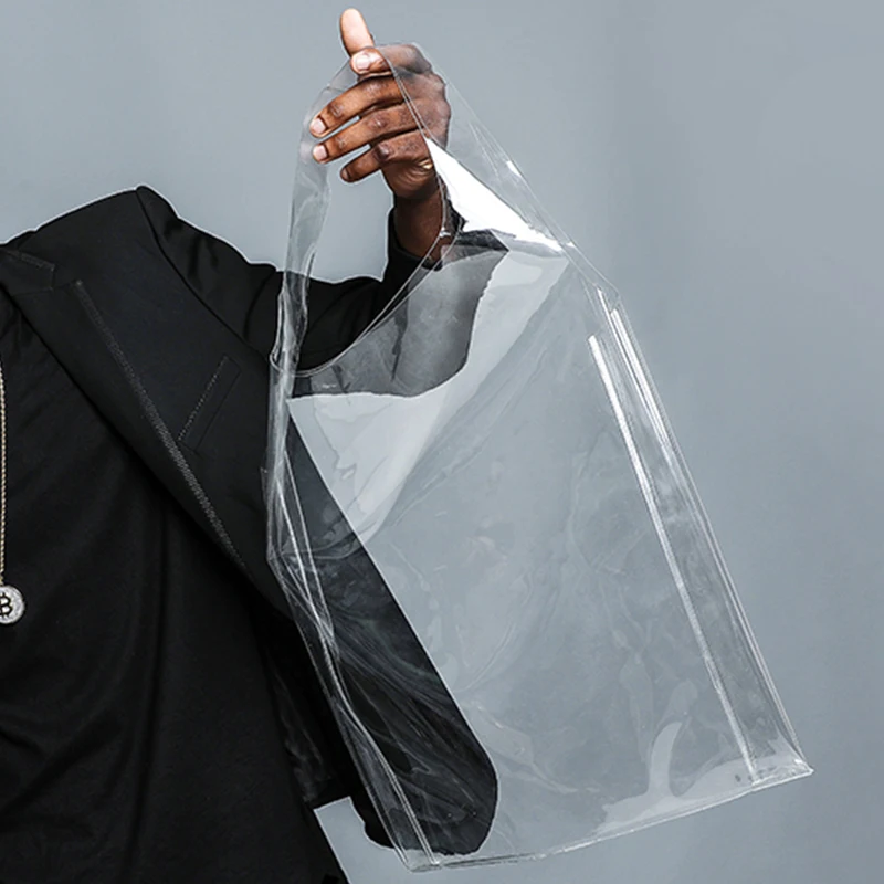 Новая модная прозрачная сумка тоут из ПВХ женская дизайнерская забавная для