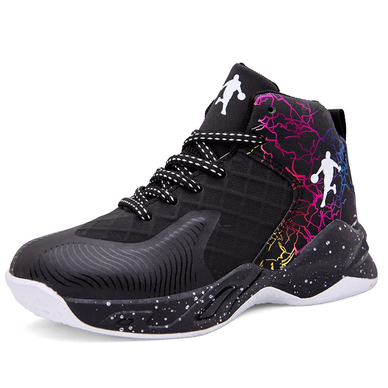 Basketball Boys Sneakers Children Shoes For Kids Girls Casual Running Trainers Footwear Lace-up Outdoor Fashion | Детская одежда и