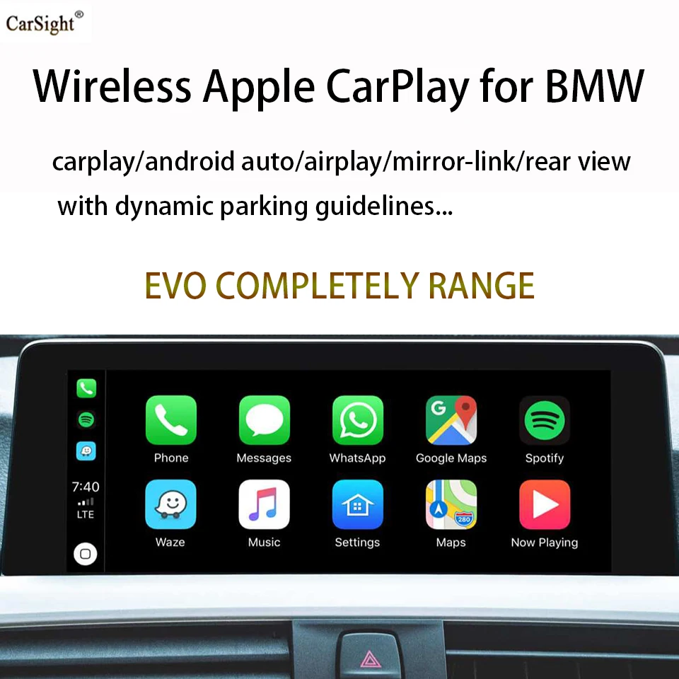 Совместимый новейший IOS14 беспроводной Apple Carplay Видео Интерфейс Android Авто декодер