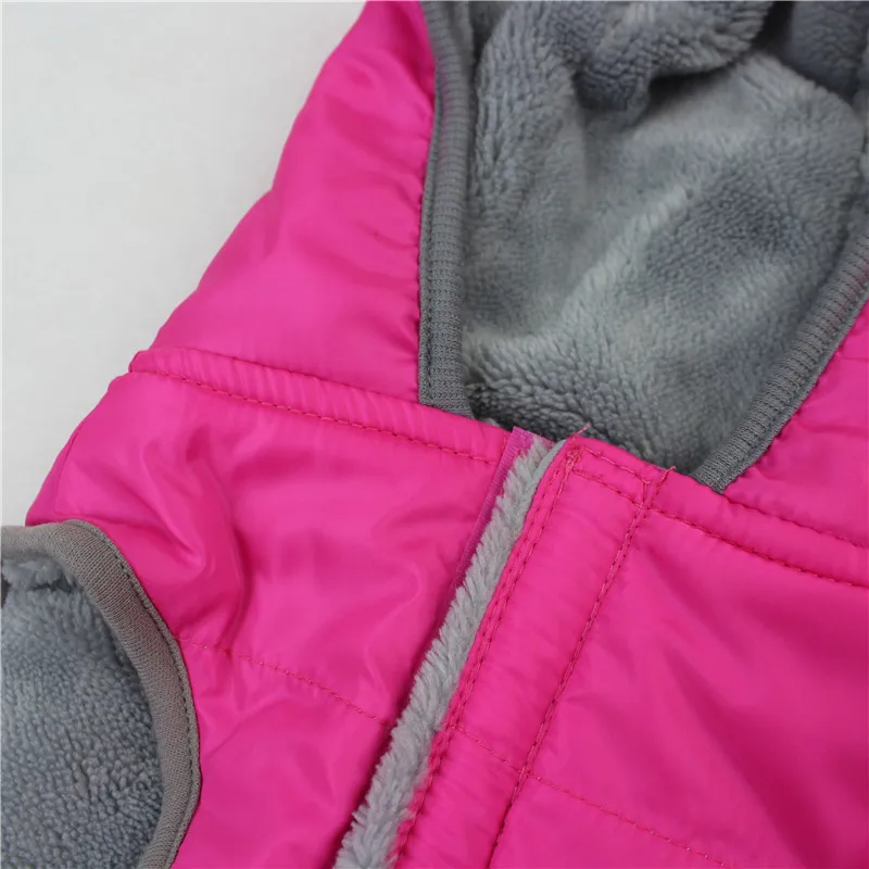 Теплый жилет для собак пальто домашних животных водонепроницаемая одежда куртка