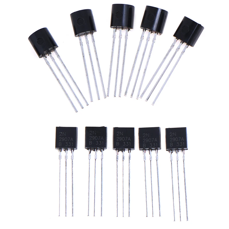 100pcs/lot 2N2907A 2N2907 TO-92 PNP Transistor 2907A Original Wholesale | Инструменты