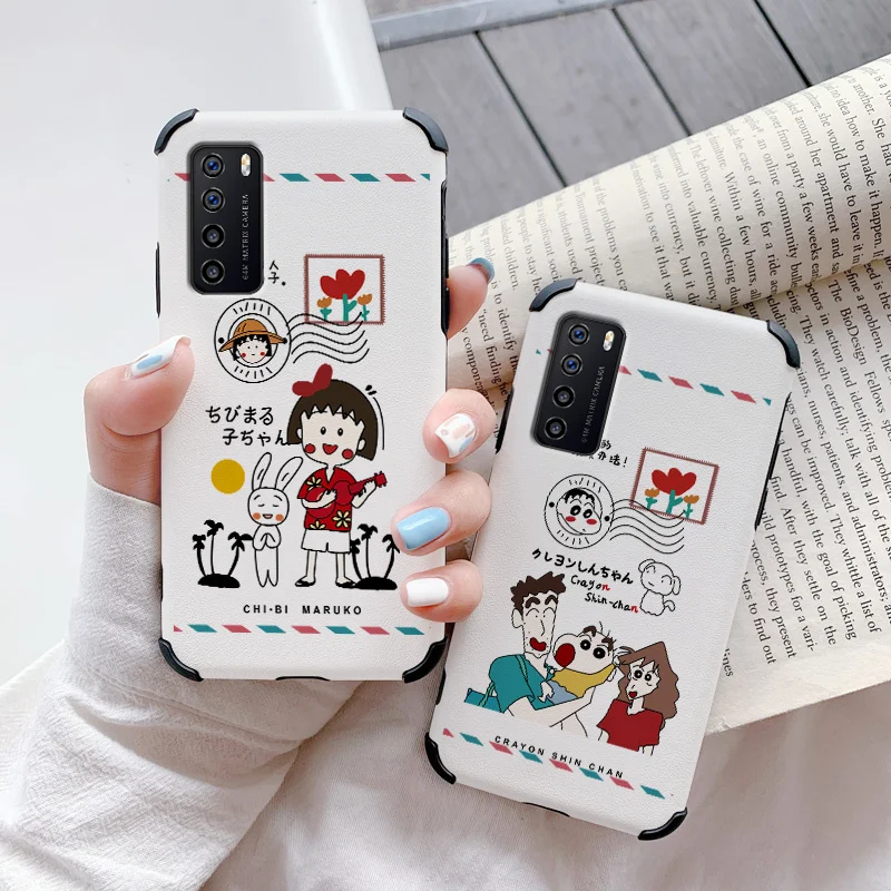 

Lovely Cartoon Case For Honor Play 4 4Pro 4T 4TPro Honor V30 30 30ProPlus 30S 30Lite 20 10 X10 9A 9X 8 8X Liquid Silicone Cover
