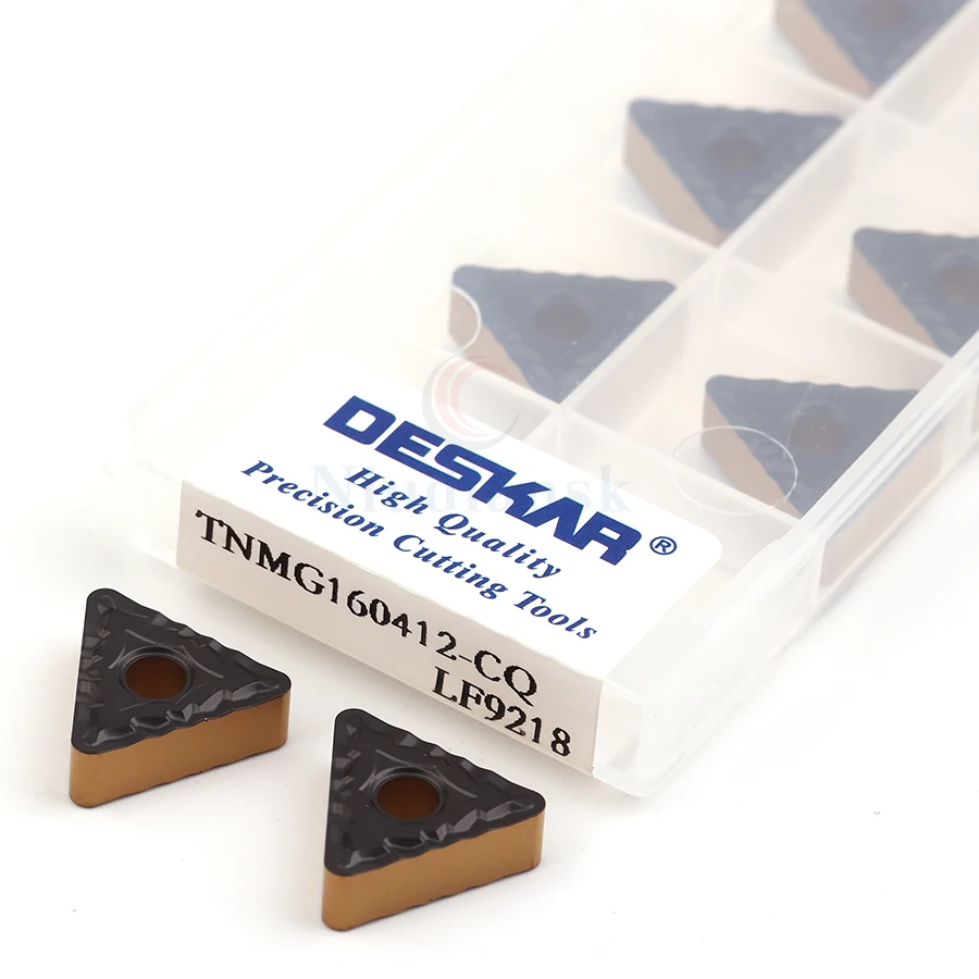 

10PCS TNMG160404-CQ TNMG160408-CQ LF9218 High Strength High quality Carbide CNC Lathe turning insert to cut stainless steel well