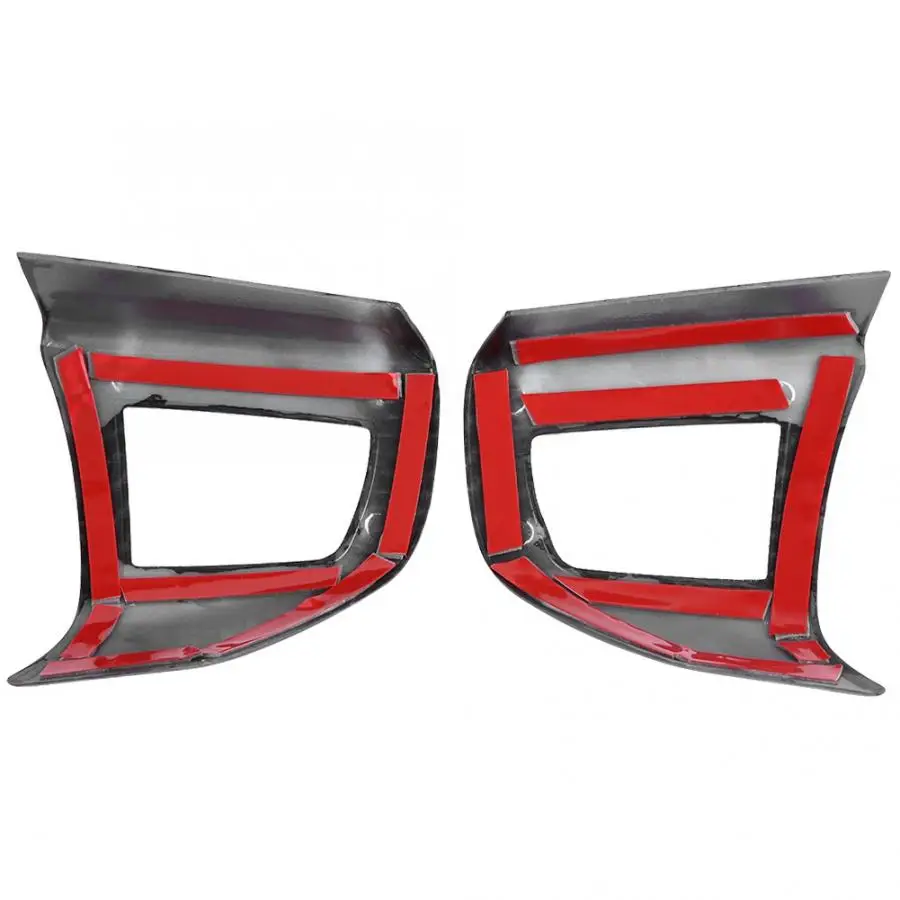 2 шт. внутренняя Накладка для рулевого колеса из углеродного волокна наклейки