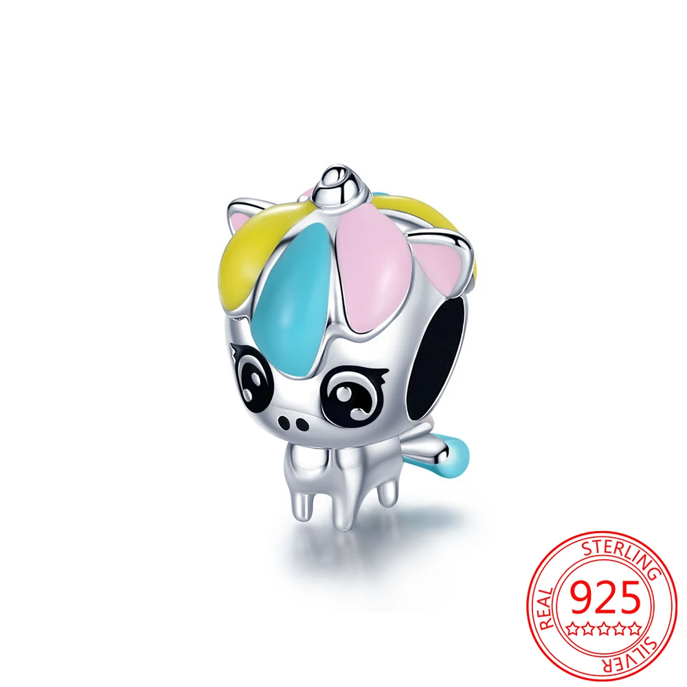 

Подвеска-Шарм «Единорог» из серебра 925 пробы, 3 мм