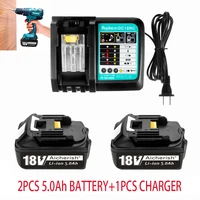 bl1860b 18v 5000mah battery plus charger 18650 rechargeable li ion makita 5ah batteries for bl1815n bl1820 bl1840b bl1850