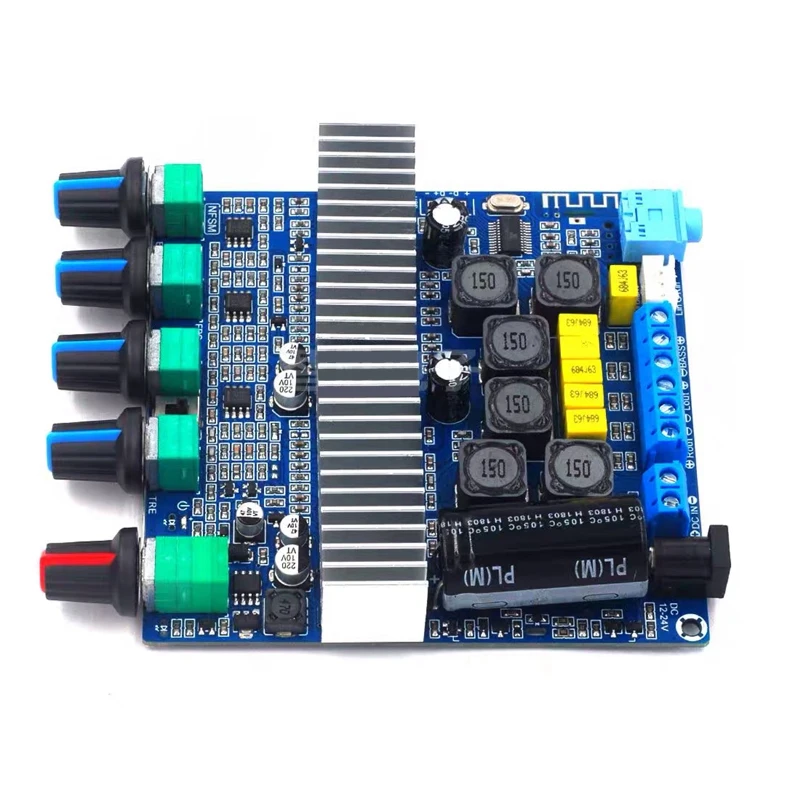 TPA3116 Bluetooth 5 0 стерео сабвуфер усилитель платы 2 1 канала 2X50W + 100W Бас AMP Home HIFI аудио |
