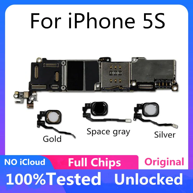 Материнская плата для iPhone 5S Заводская разблокированная 100% оригинальная iphone