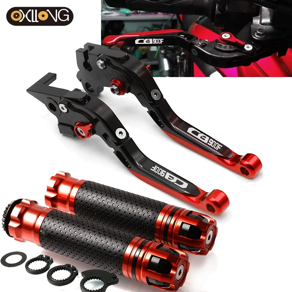 For HONDA cb900f CB900 F hornet 2001 2002 2003 2004 2005 2006 2007 2008 Motorcycle Brake Clutch Levers Handlebar grip Hand Grips |