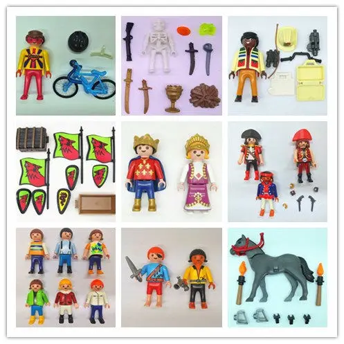 Пиратская принцесса от Playmobil мусорная лошадь свободная фигурка|Игровые фигурки и